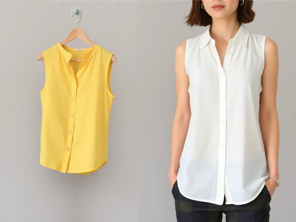 Bluzki bez rękawów