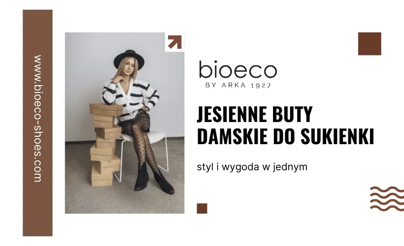 Jesienne buty damskie do sukienki