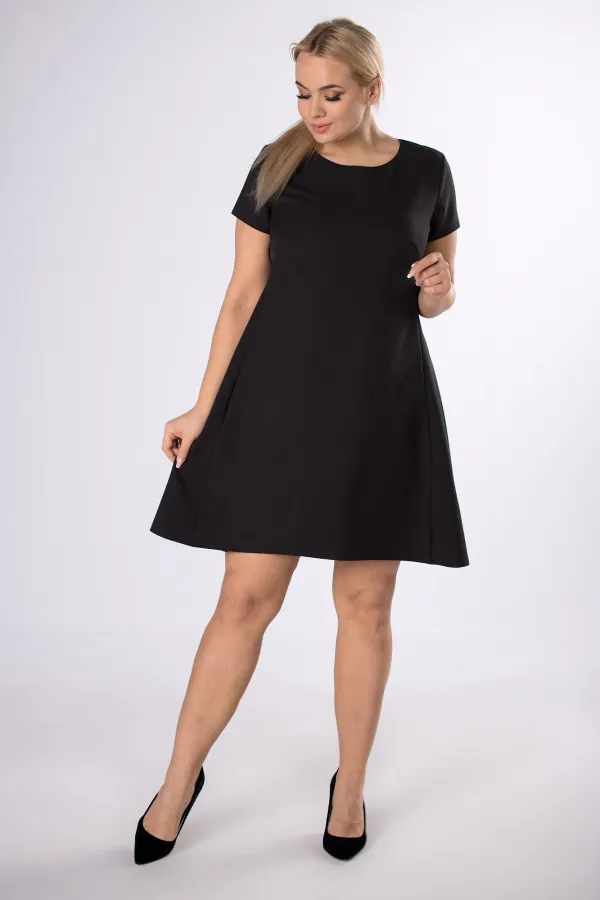 sukienka rozkloszowana plus size